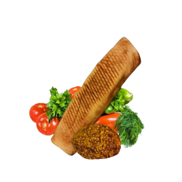 ROLLO PITA KEBAB WEGETARIAŃSKI SEREM duży